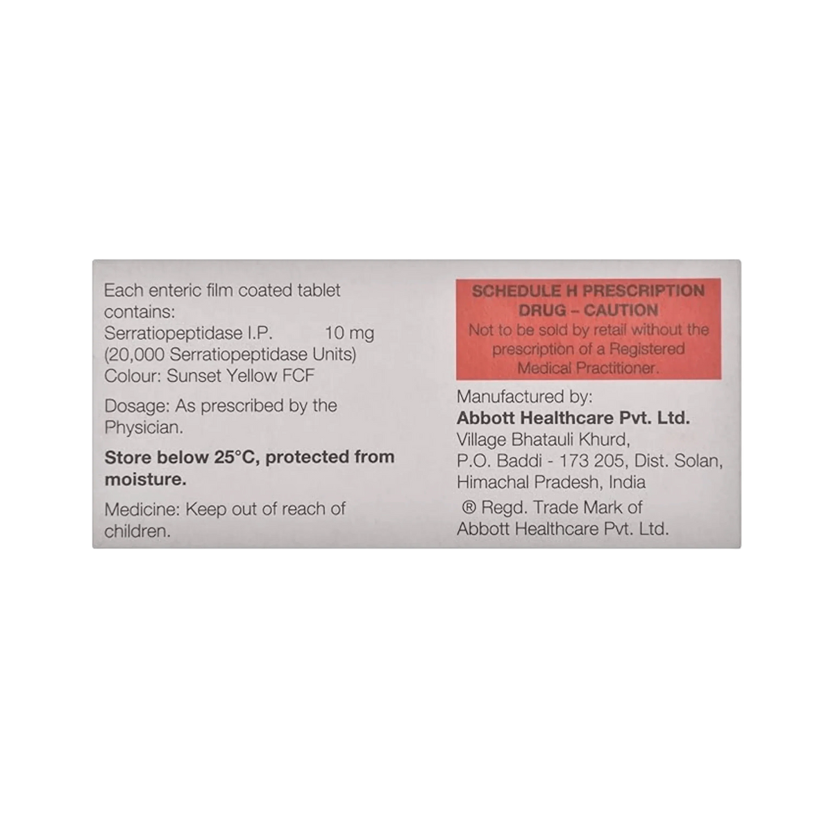 BIOSUGANRIL 10MG TABLET - Animeal