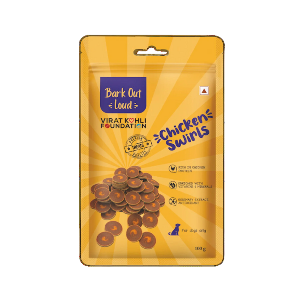BOL CHICKEN SWIRLS TREATS - Animeal