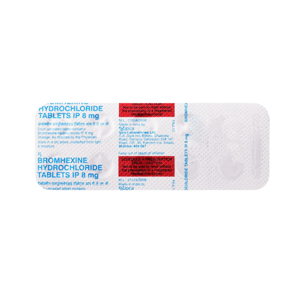 BROMHEXINE TABLET - Animeal