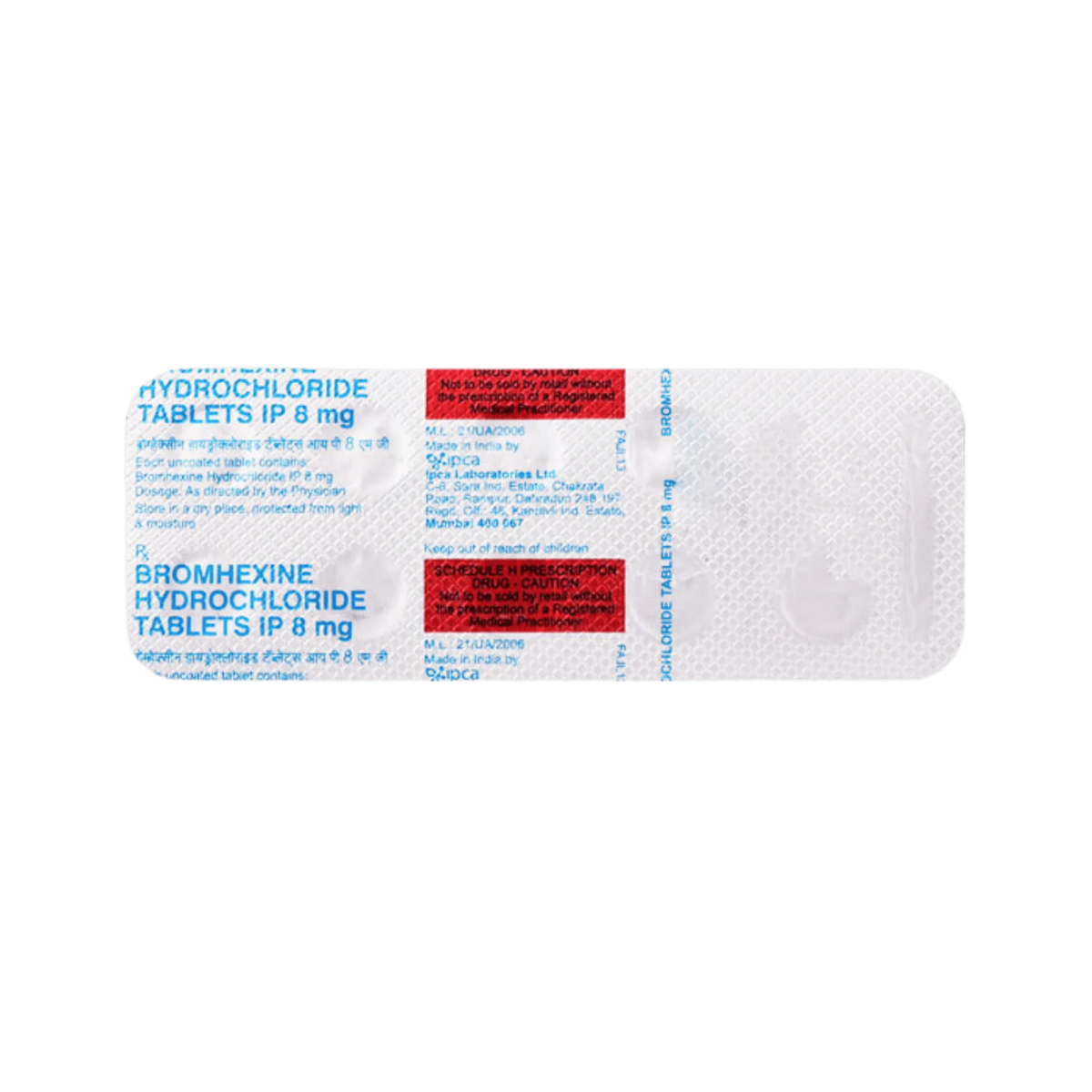 BROMHEXINE TABLET - Animeal