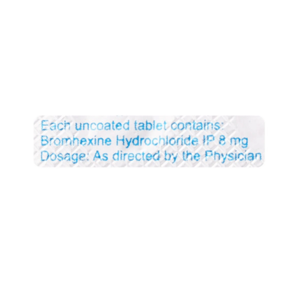 BROMHEXINE TABLET - Animeal