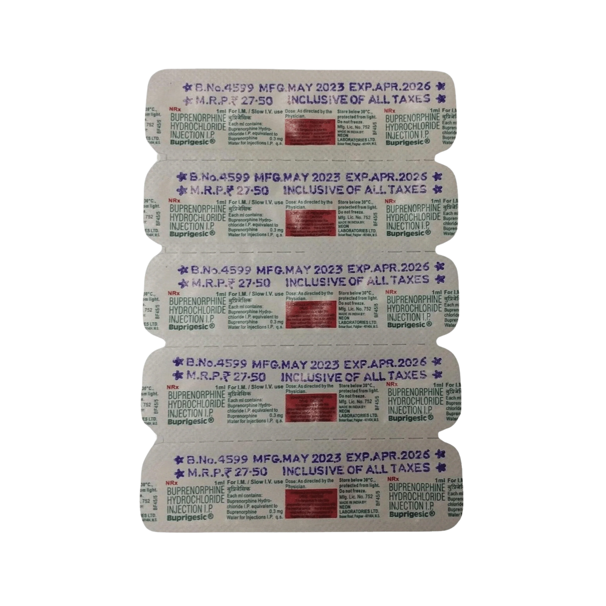 BUPRIGESIC 10 PATCH - Animeal