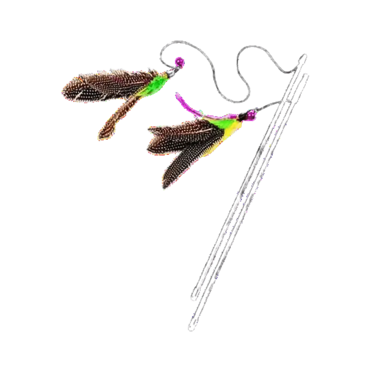 CANINE CREW FUR FEATHER TOY - Animeal