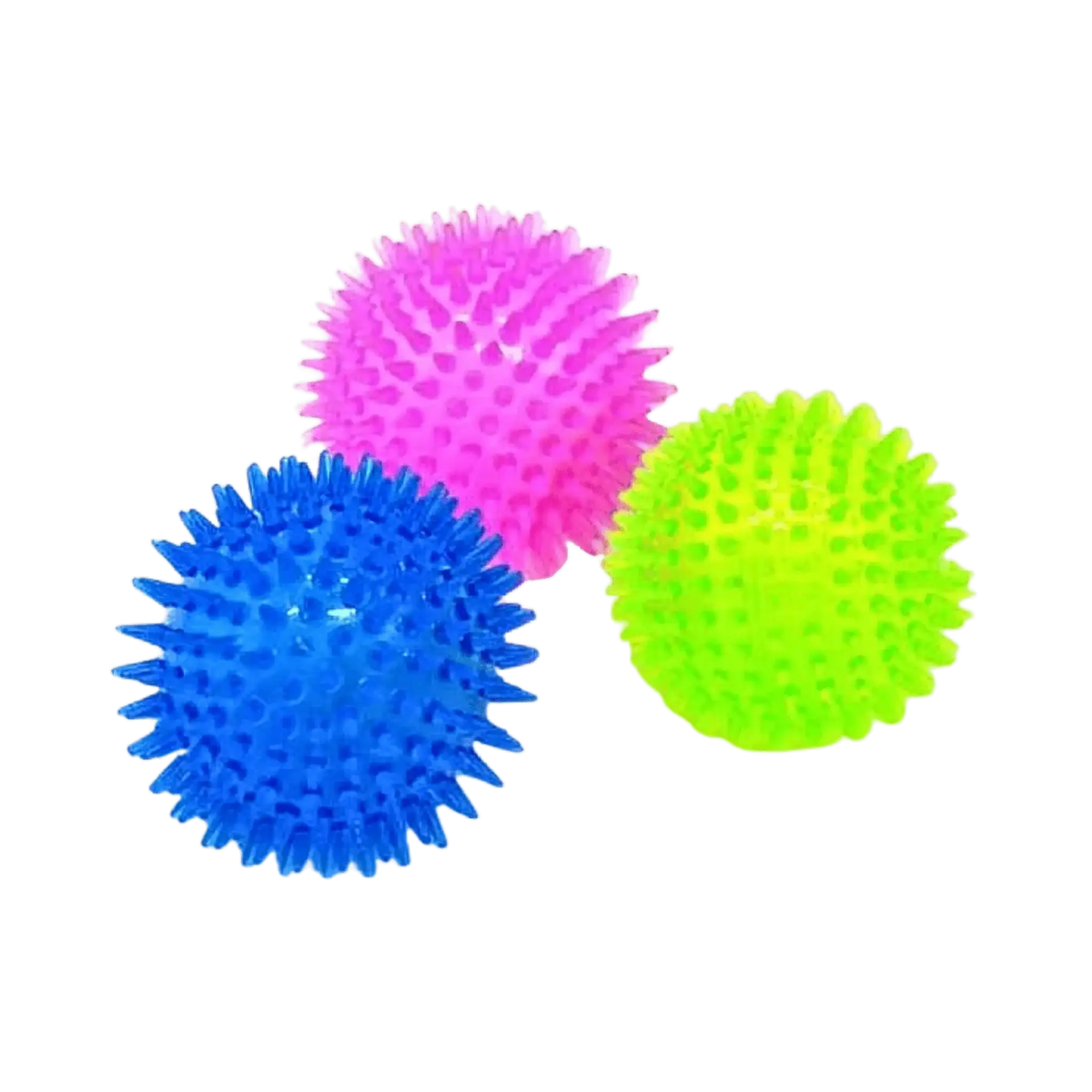 CANINE CREW SQUEAKY SPIKE BALL TOY - Animeal