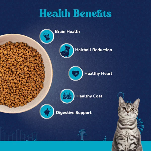 CARNIWEL OCEAN FISH & KRILL CAT ADULT DRY FOOD [3 KG] - Animeal