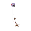 CATWAND FEATHER TEASER WITH TAIL & TPR HANDLE - Animeal