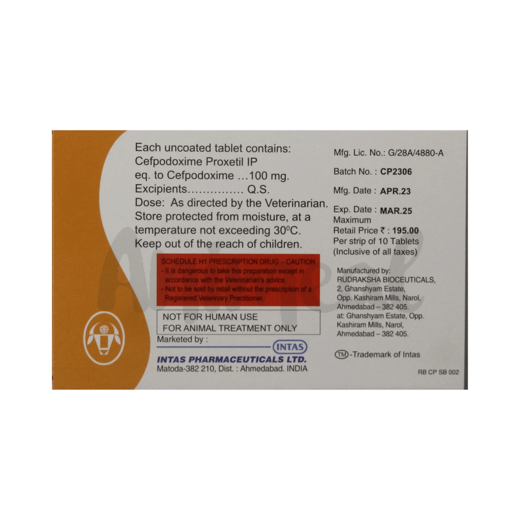 CEFPET TABLET - Animeal