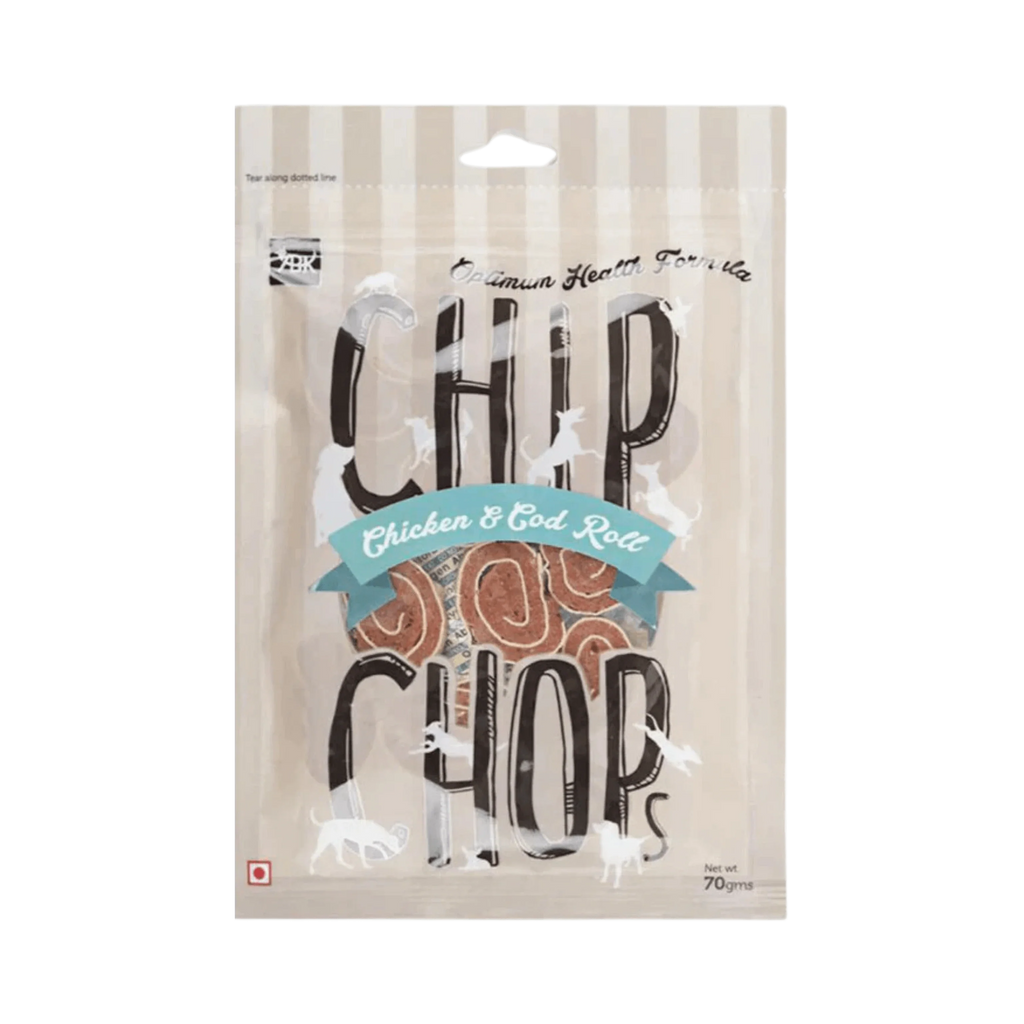 CHIP CHOP CHIC & CODFISH ROLL - Animeal