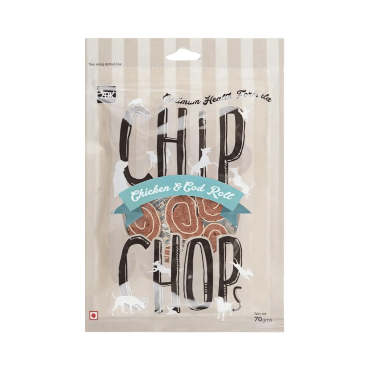 CHIP CHOP CHIC & CODFISH ROLL - Animeal