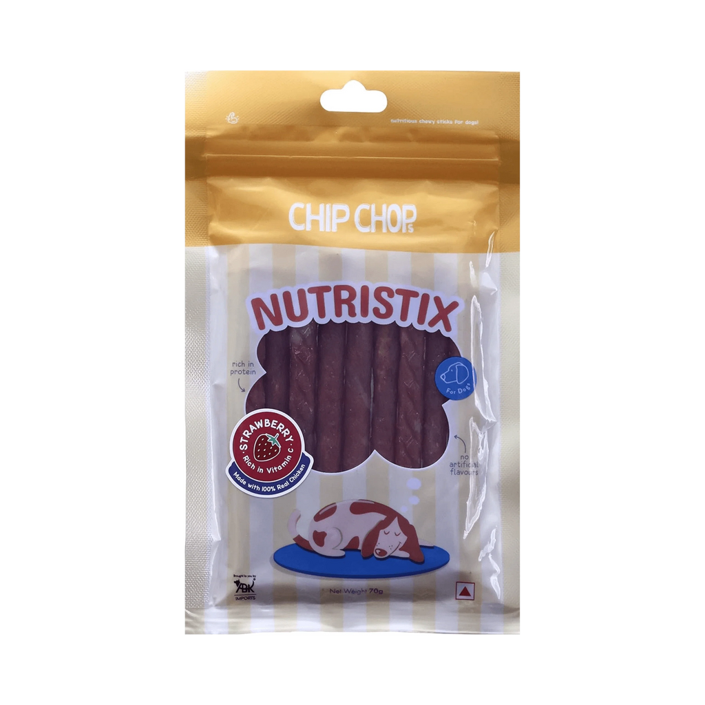 CHIP CHOP NUTRISTIX STRAWBERRY (S) - Animeal