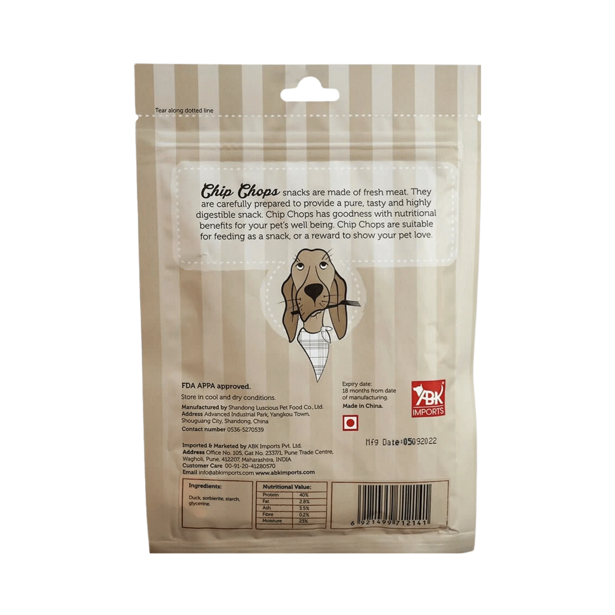 CHIP CHOP ROAST DUCK - Animeal