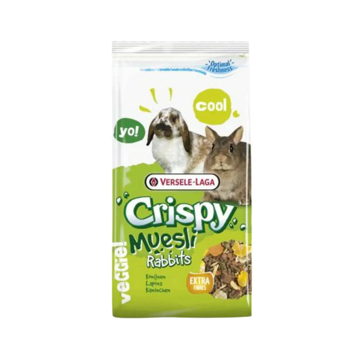 CRISPY MUESLI RABBIT DRY FOOD [2.75KG] - Animeal