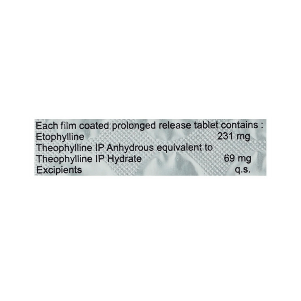 DERIPHYLLIN RETARD 300MG TABLET - Animeal