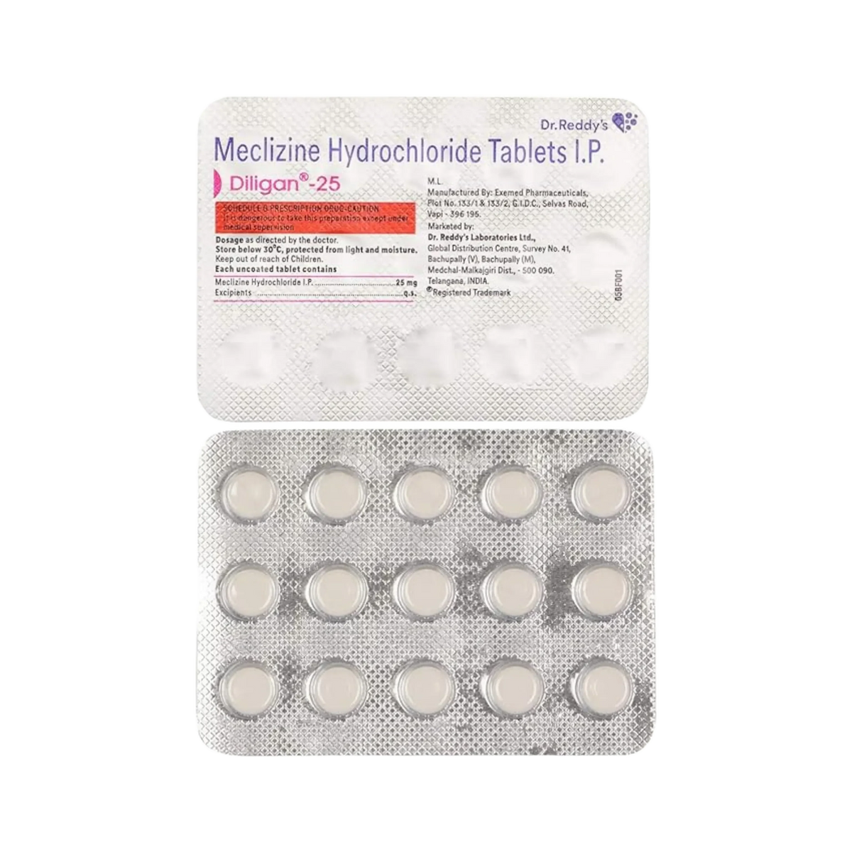 DILIGAN-25 TABLET - Animeal