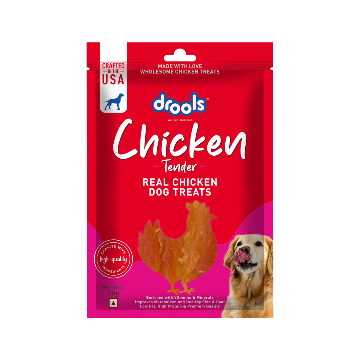 DROOLS CHICKEN TENDER DOG TREAT - Animeal