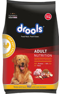 DROOLS MEAT & RICE ADULT DOG DRY FOOD (M) - Animeal