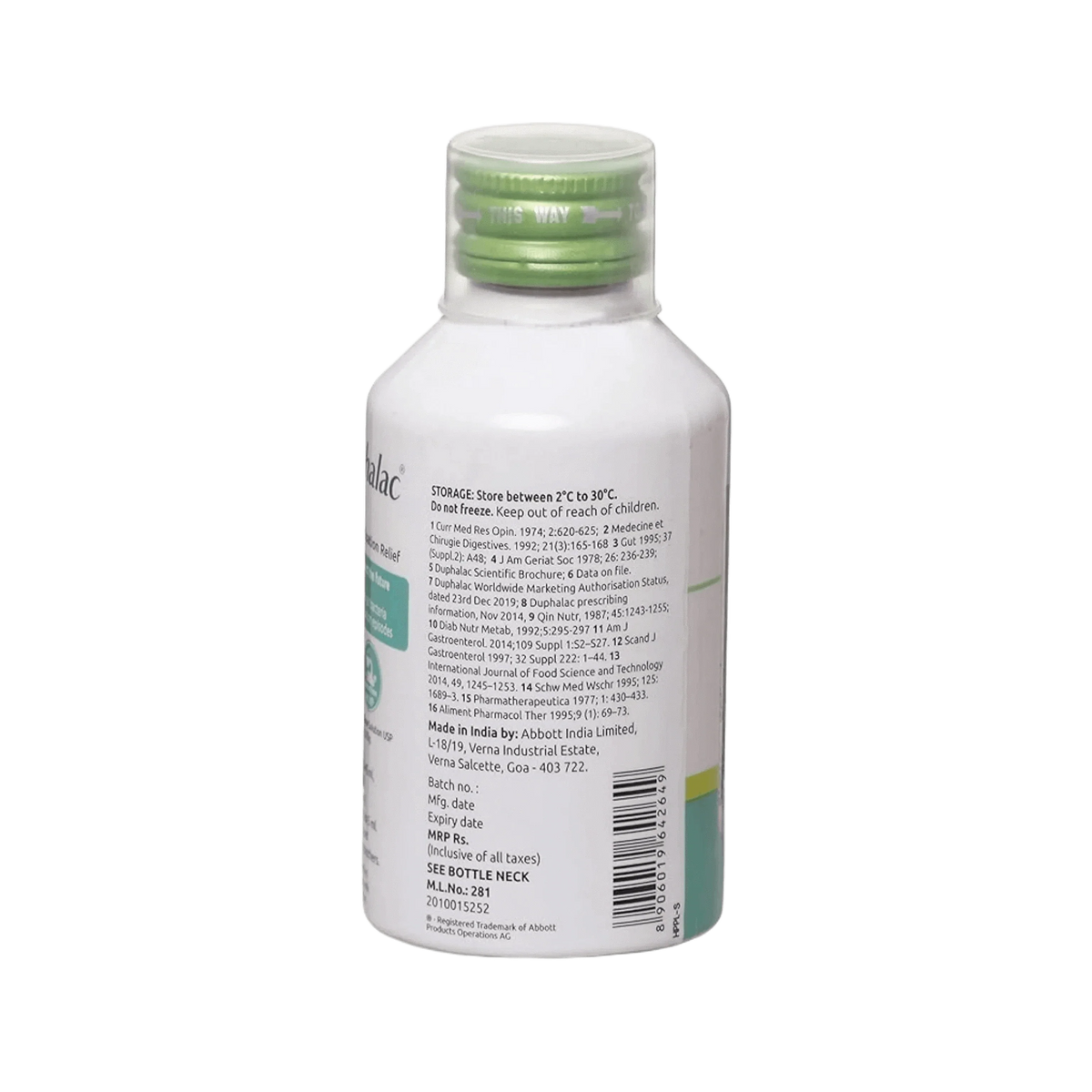 DUPHALAC SYRUP (S) - Animeal