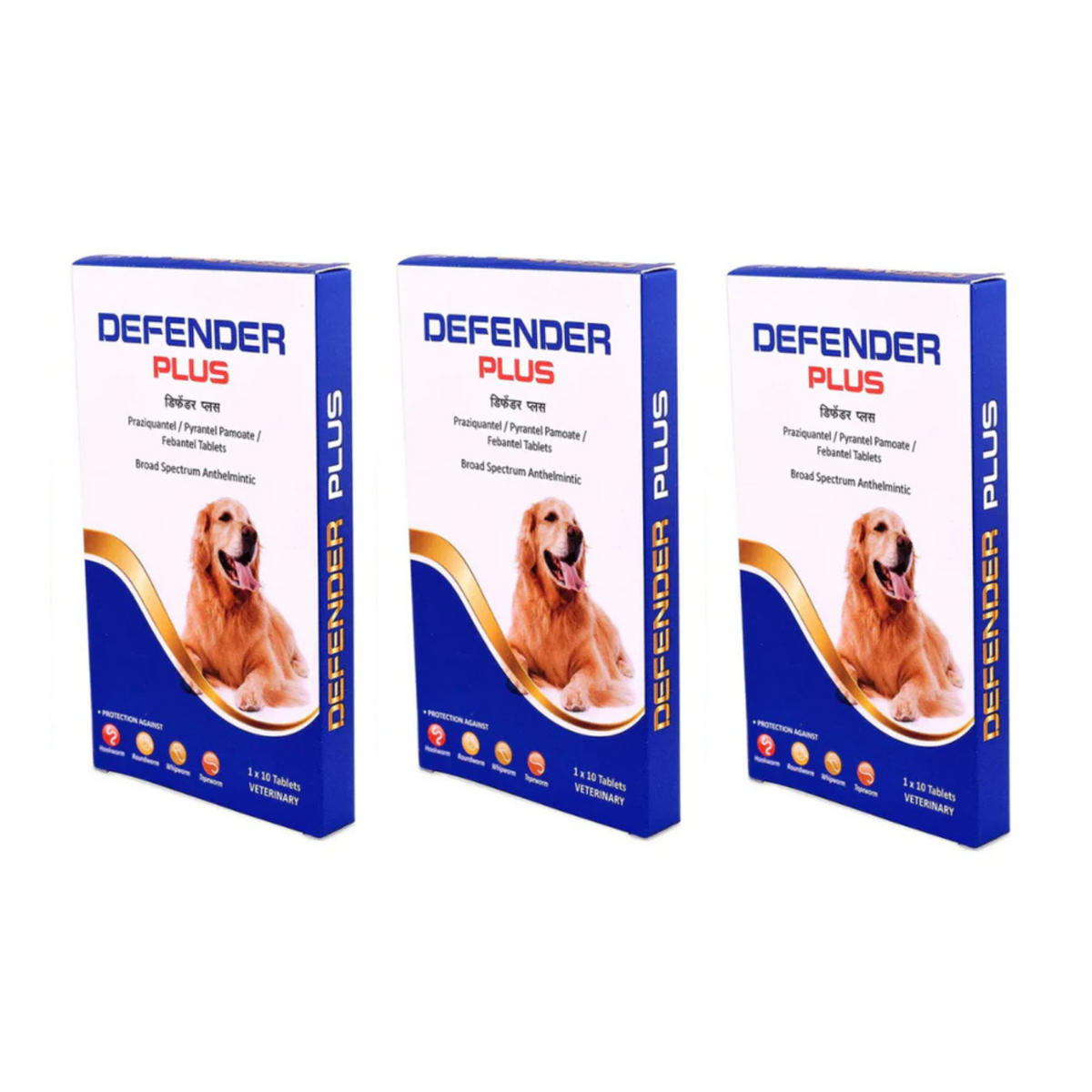 Defender Plus Dewormer Tablets for Dogs - Animeal