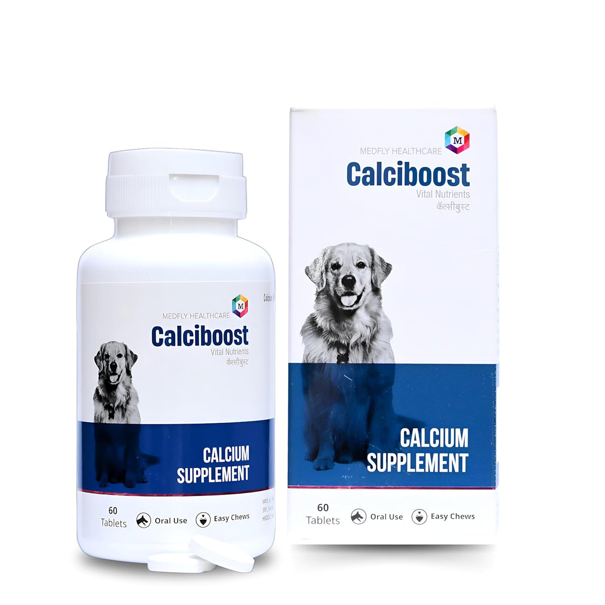Dog Calcium Tablets – 60 Count - Animeal