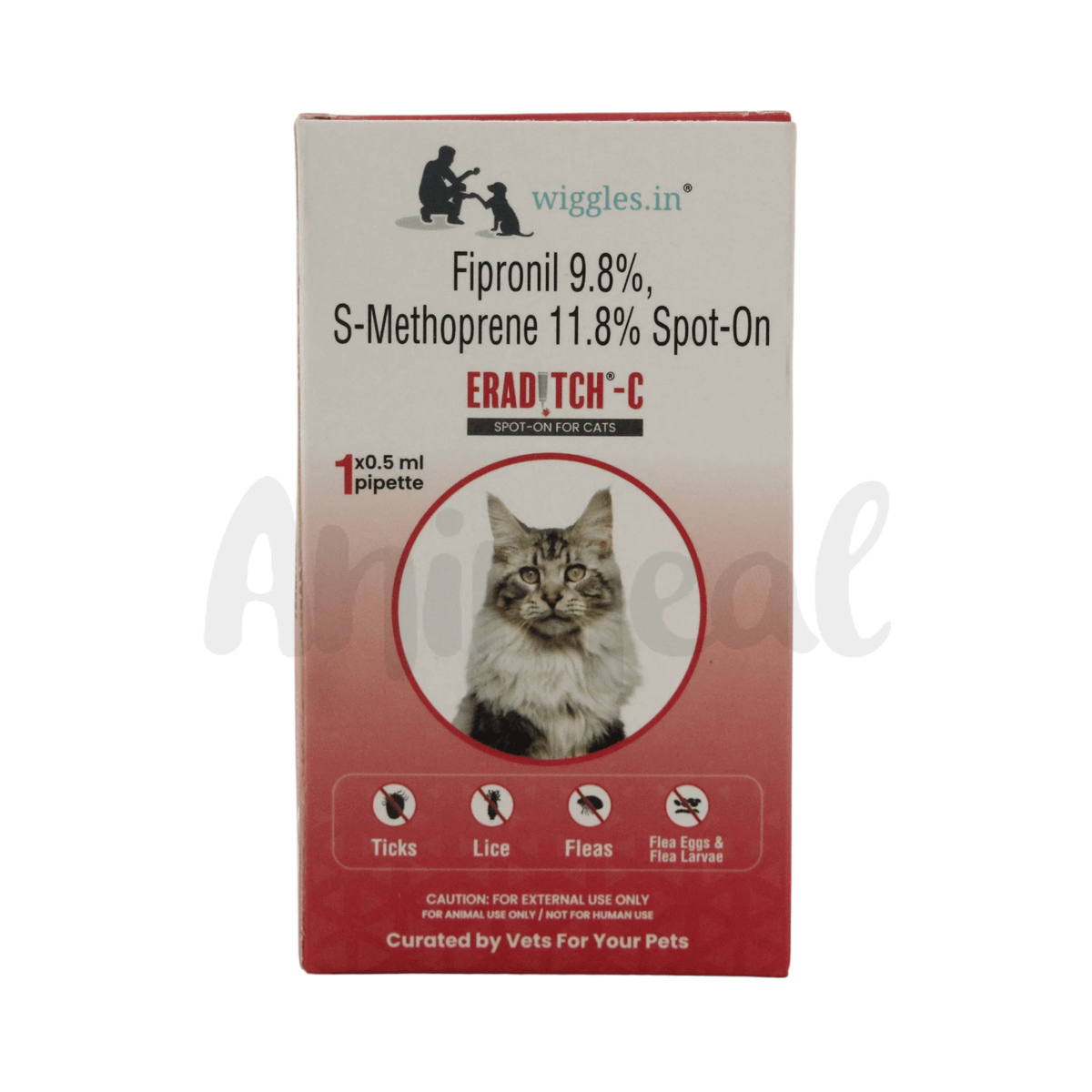 ERADITCH CAT SPOT ON UP TO 8KG - Animeal