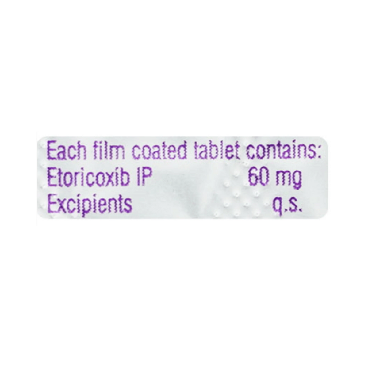 ETOSHINE 60MG TABLET - Animeal