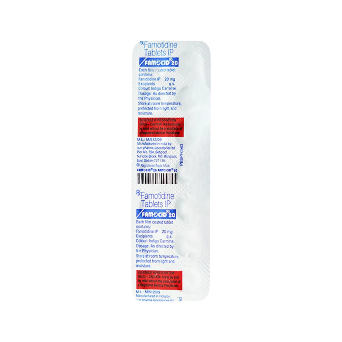FAMOCID 20MG TABLET - Animeal