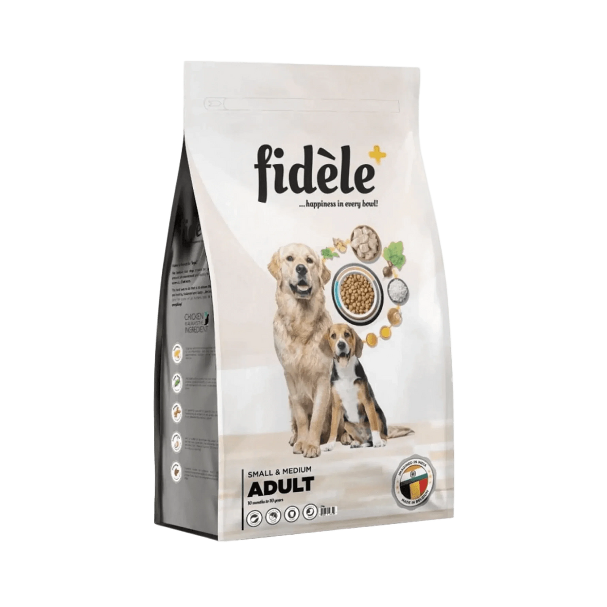 FIDELE PLUS ADULT SMALL & MEDIUM DRY FOOD (L) - Animeal
