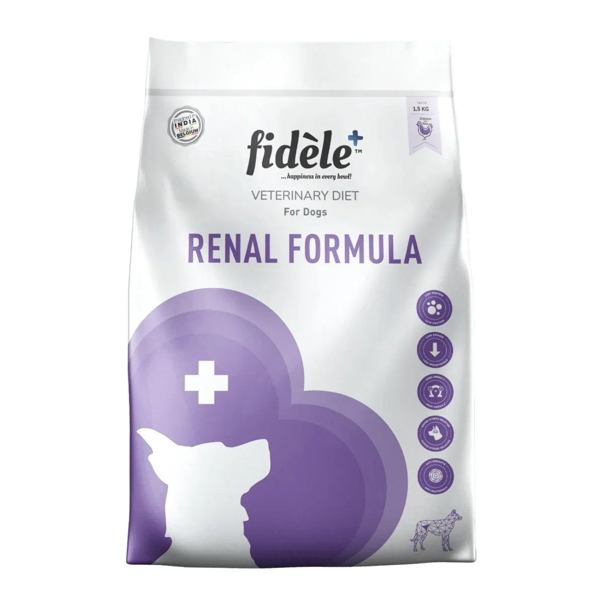 FIDELE PLUS RENAL DRY FOOD