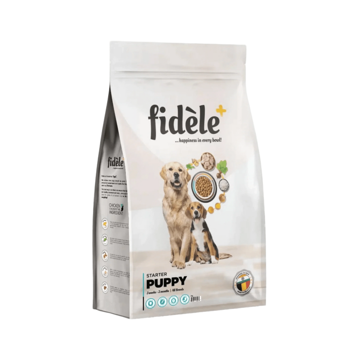 FIDELE PLUS STARTER PUPPY DRY FOOD [1 KG] - Animeal