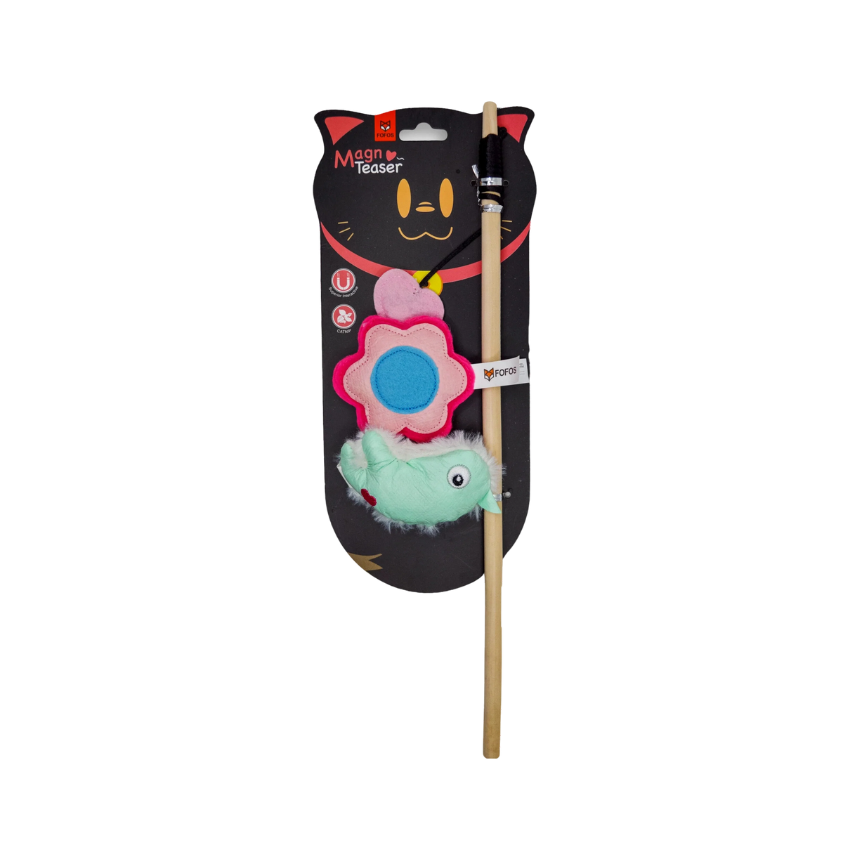 FOFOS MAGNET TEASER GARDEN INTERACTIVE TEASER CAT TOY - Animeal