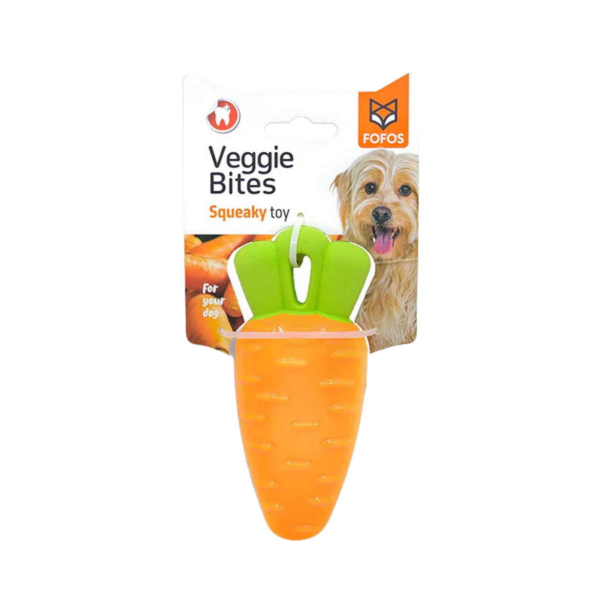 FOFOS VEGI BITES CARROT (S) - Animeal