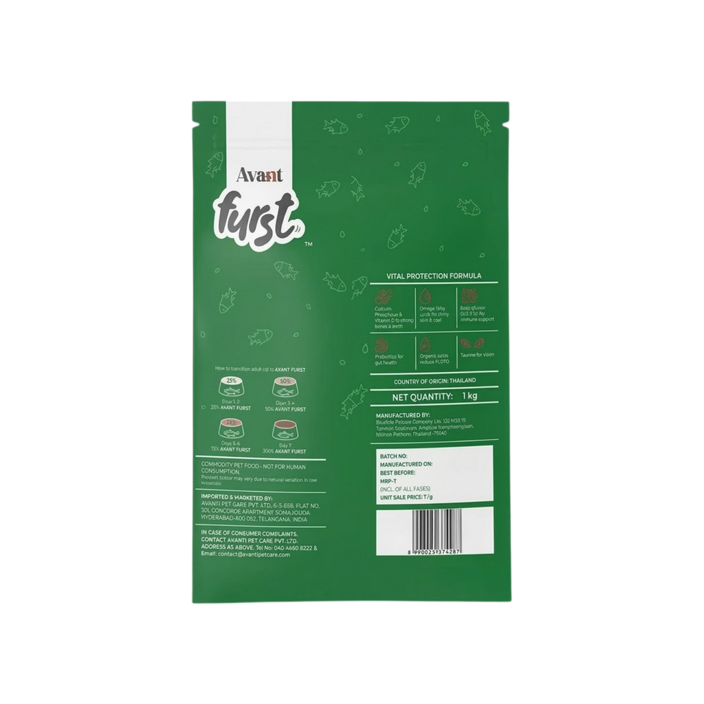 FURST CAT ADULT TUNA DRY FOOD (M) - Animeal