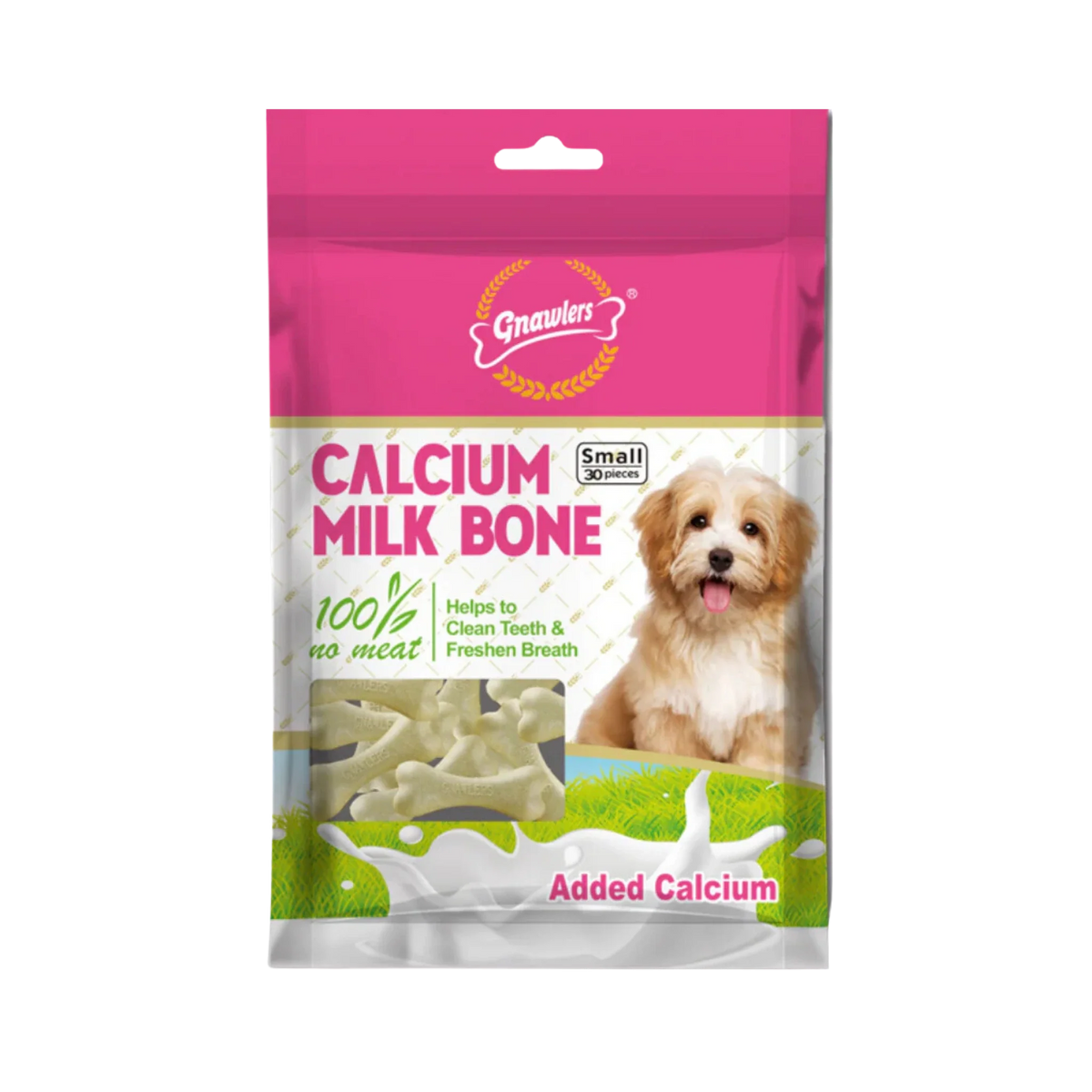 GNAWLERS SMALL CALCIUM MILK BONE (XL)