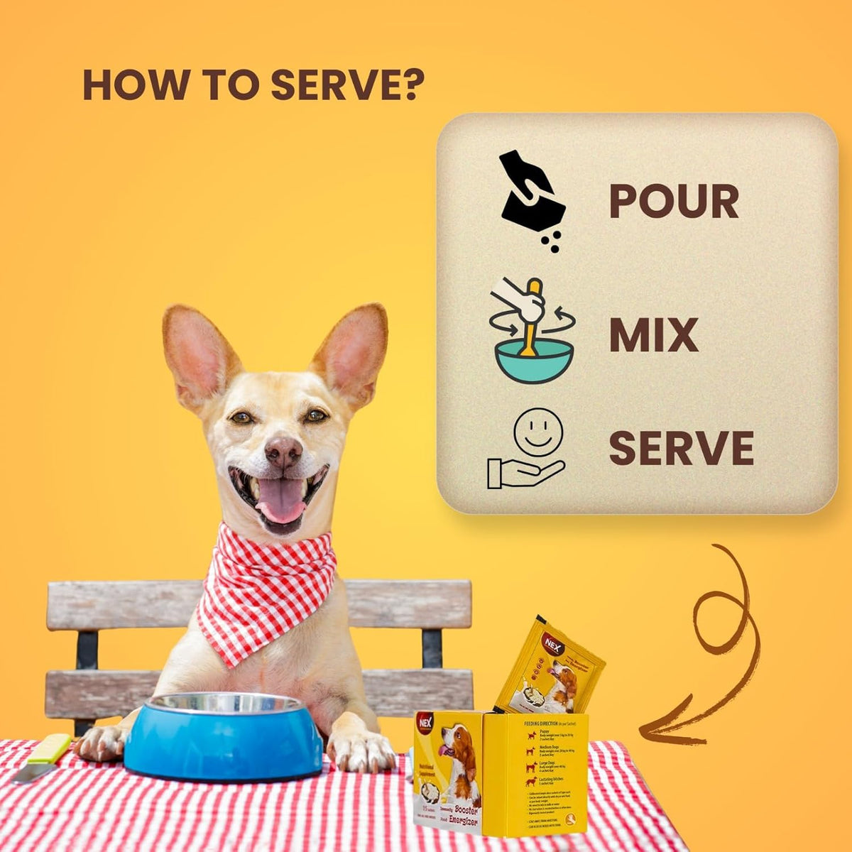 Goat Milk + Multivitamin + Colostrum (Immunity Booster) for Dogs | Pack of 15 Sachets - Animeal