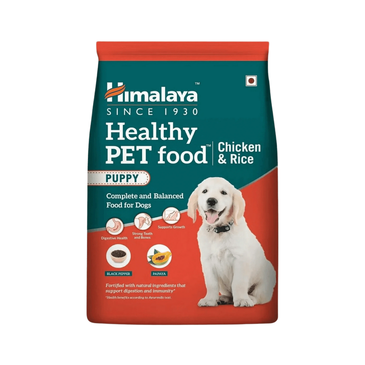 HIMALAYA PUPPY CHICK & RICE DRY FOOD (M) - Animeal