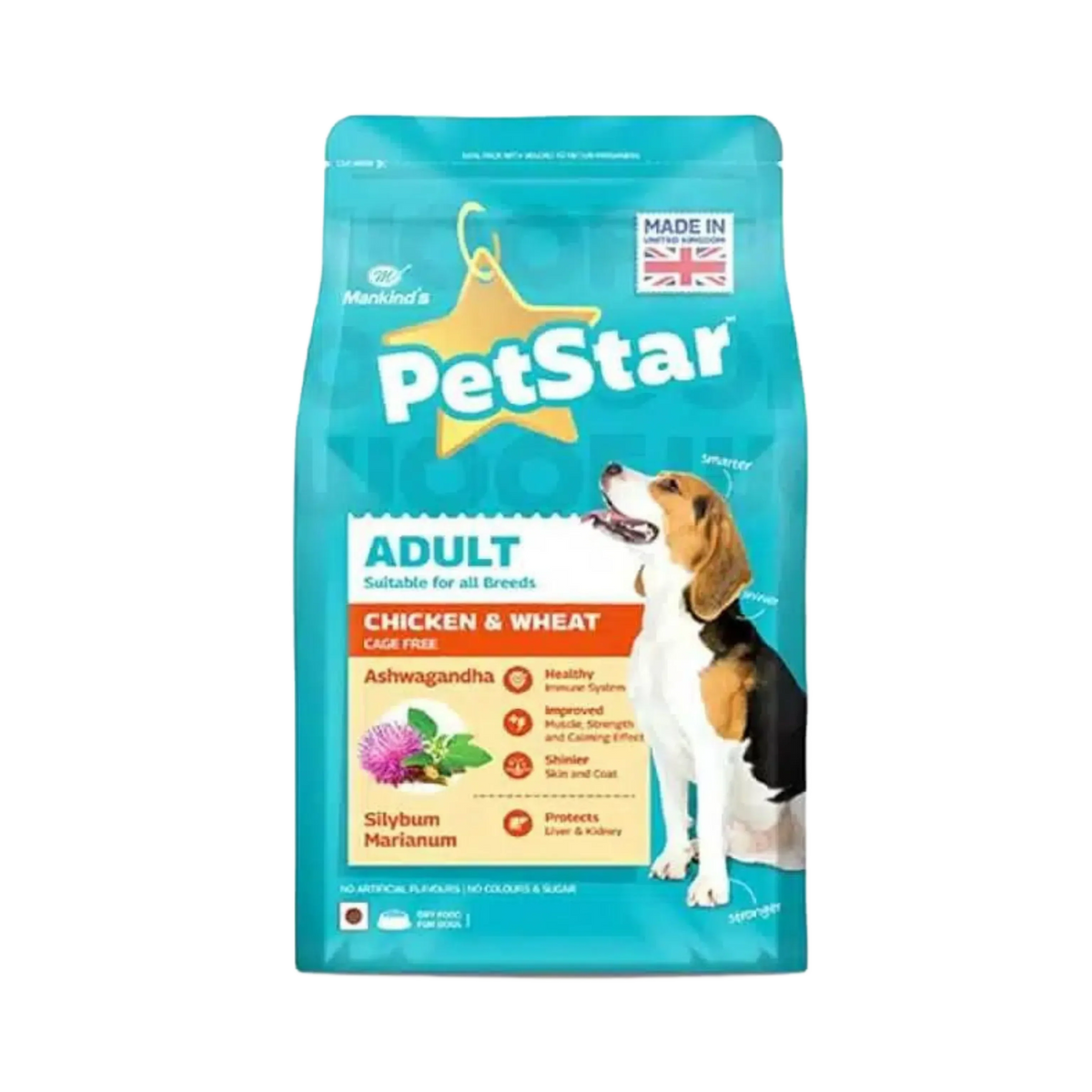 PETSTAR ADULT CHIC & WHEAT DRY FOOD (M)
