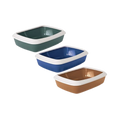IRIZ CAT LITTER TRAY+RIM MULTI COLOUR - Animeal