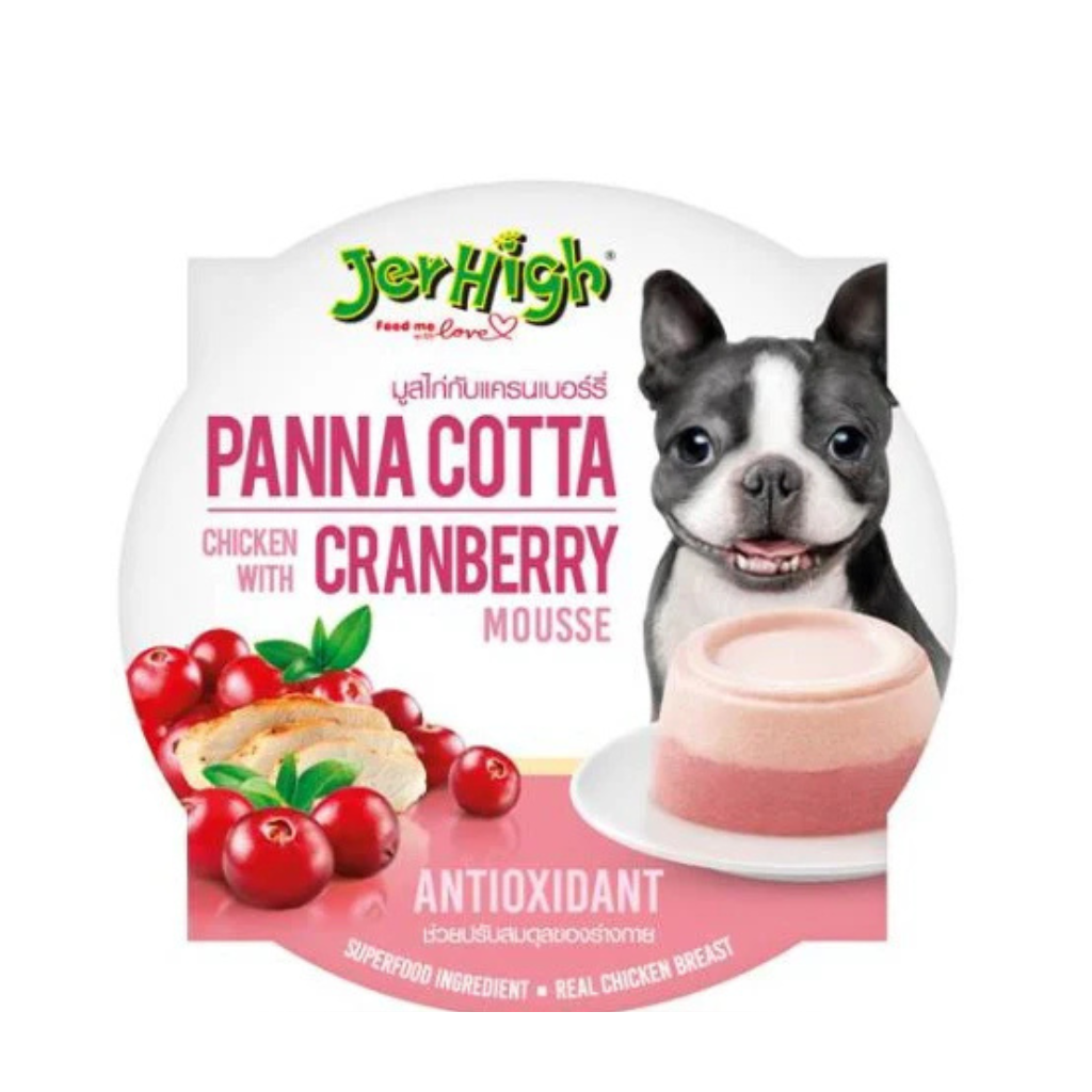 JERHIGH PANNA COTTA CHIC CRANBERY - Animeal