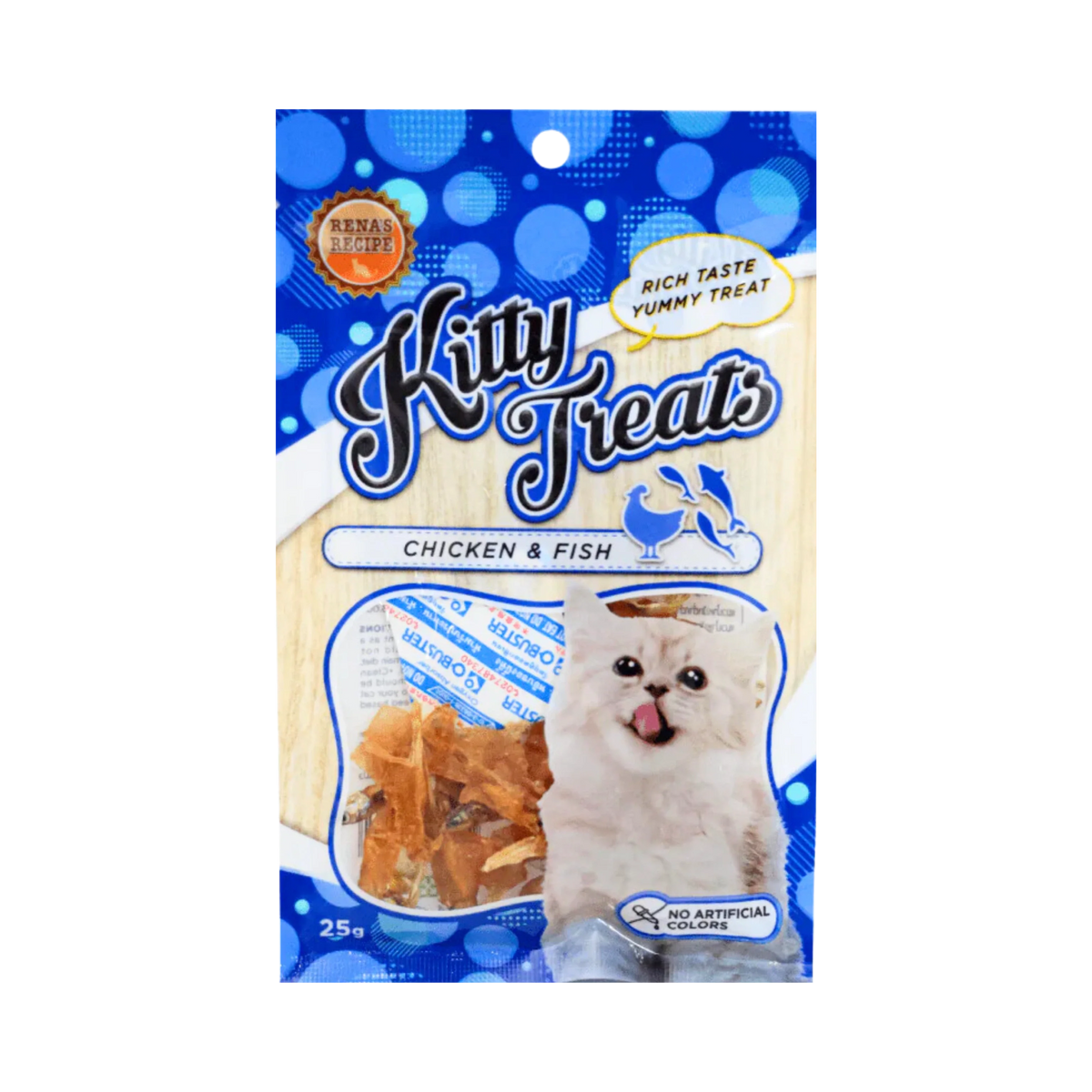 KITTY TREATS SPIRAL SOFT CHIC & FISH - Animeal