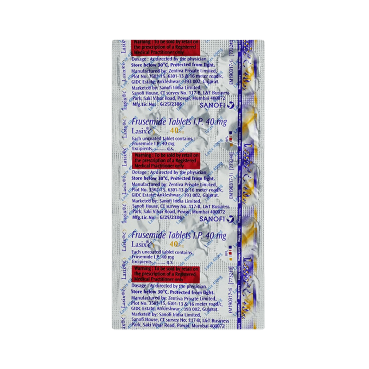 LASIX 40MG TABLET - Animeal