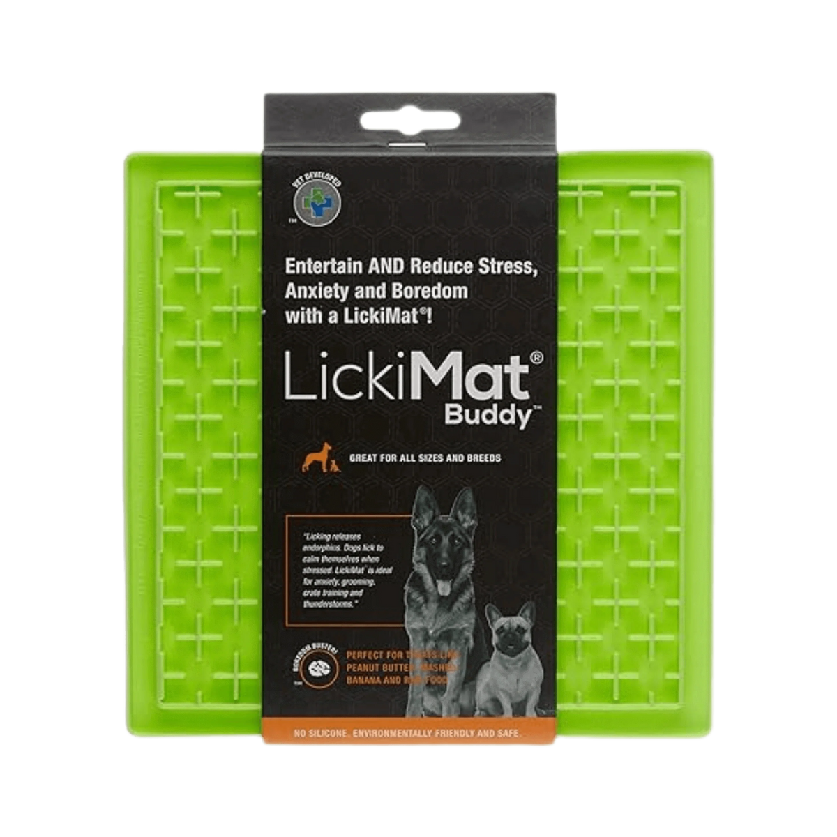 LICKIMAT BUDDY GREEN (L) - Animeal