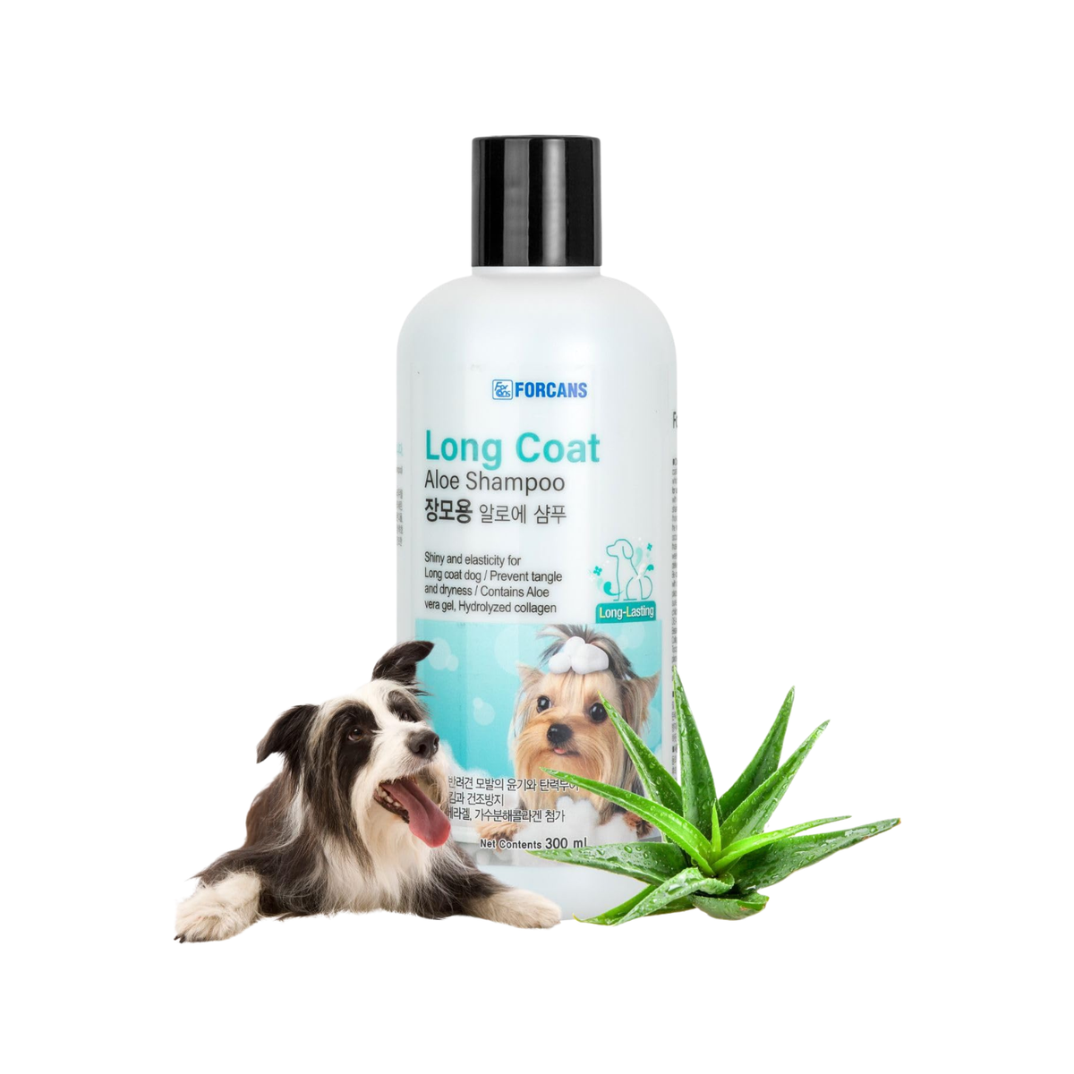 LONG COAT ALOE SHAMPOO [300ML] - Animeal