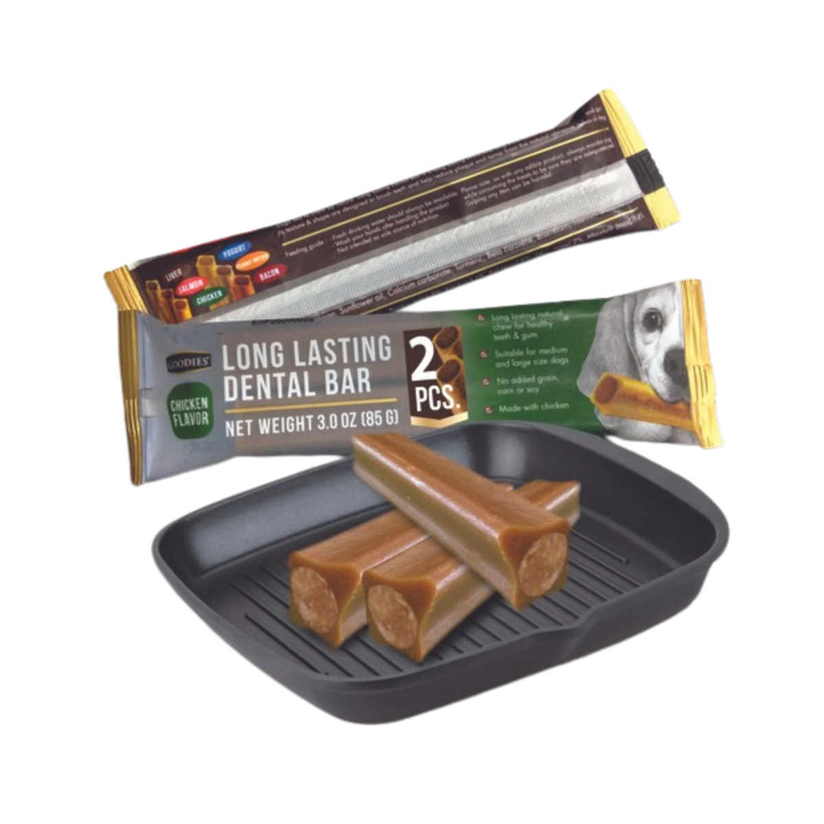 LONG LASTING CHICK FLAV DENTAL BAR - Animeal
