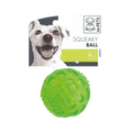 M-PETS SQUEAKY BALL GREEN - Animeal