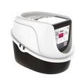 M-PETS TIMA CAT LITTER BOX BLACK AND WHITE - Animeal
