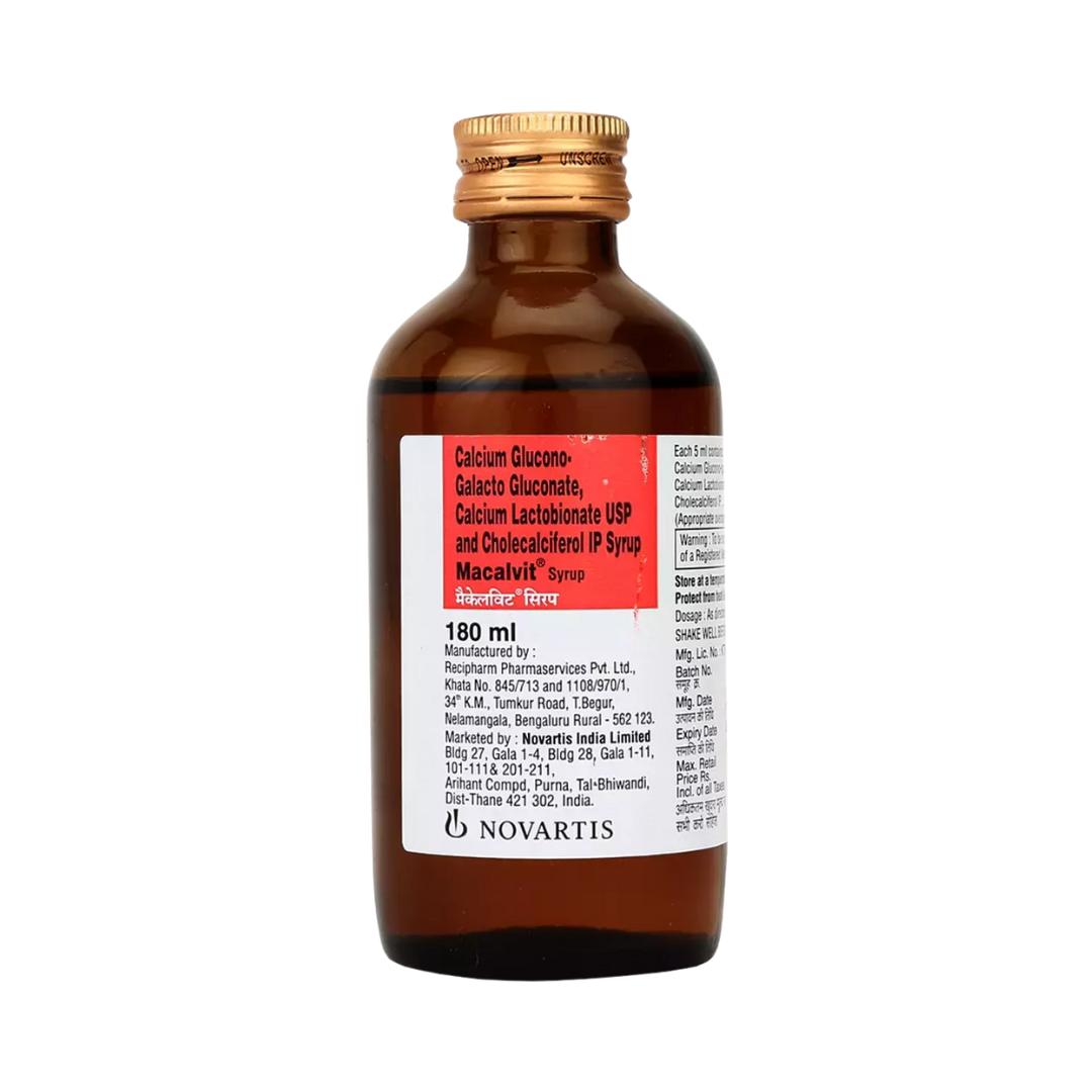 MACALVIT SYRUP [180 ML] - Animeal