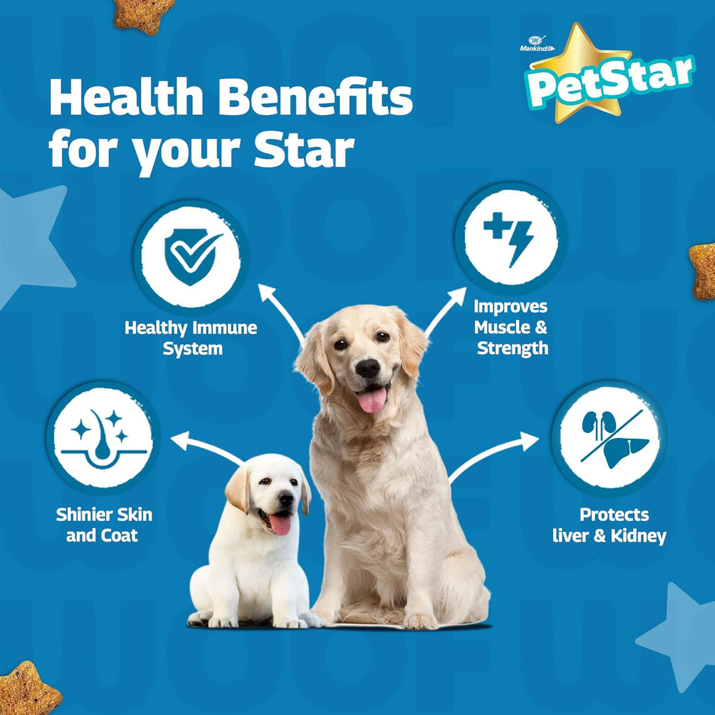 MANKIND PETSTAR STARTER DOG DRY FOOD [3 KG] - Animeal