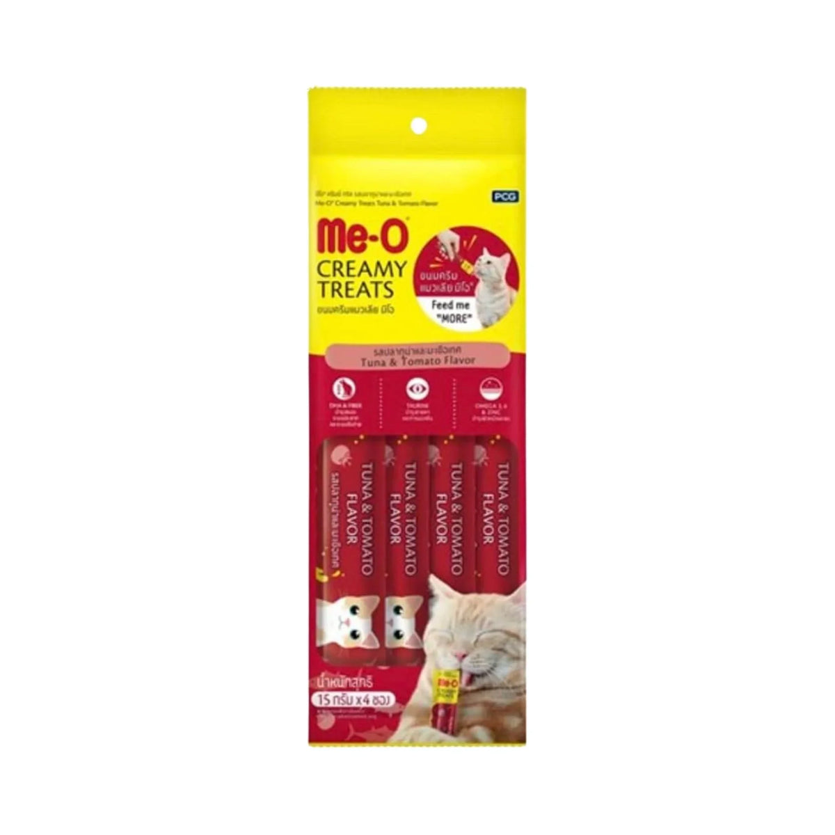 ME-O CREAMY TREAT TUNA & TOMATO [60 GM] - Animeal