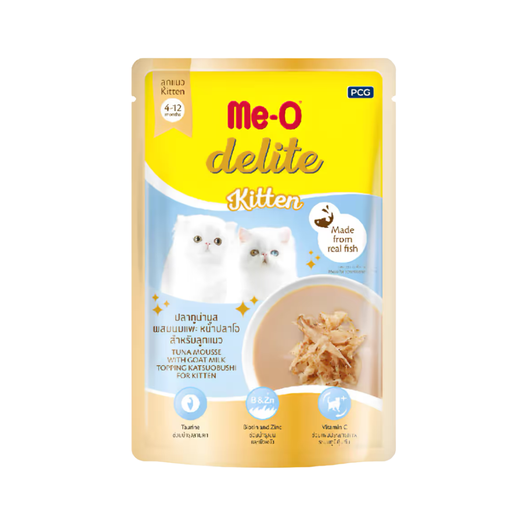 ME-O DELITE KITTEN TUNA MOOSE WET FOOD [70 GM] - Animeal