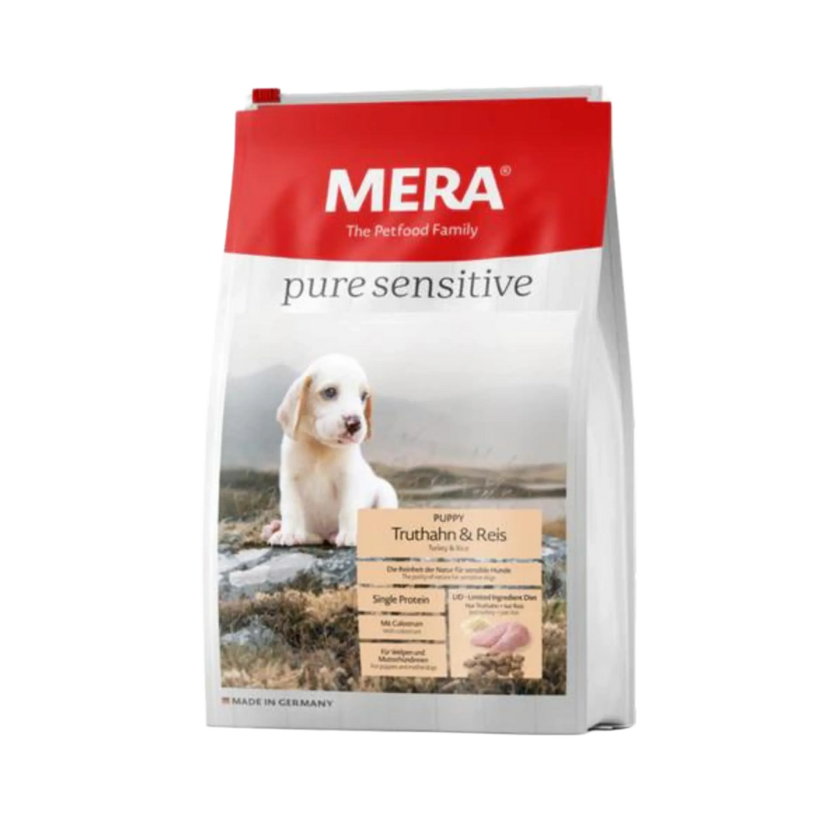MERA PET PURE SENSITIVE PUPPY DRY FOOD (S) - Animeal